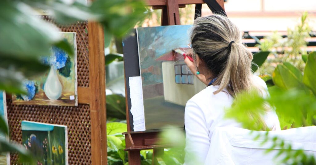 découvrez l'art de la peinture : des techniques variées, des styles inspirants et des artistes émergents. plongez dans un monde coloré où chaque coup de pinceau raconte une histoire unique. explorez notre galerie et laissez-vous inspirer par la beauté visuelle de la peinture.